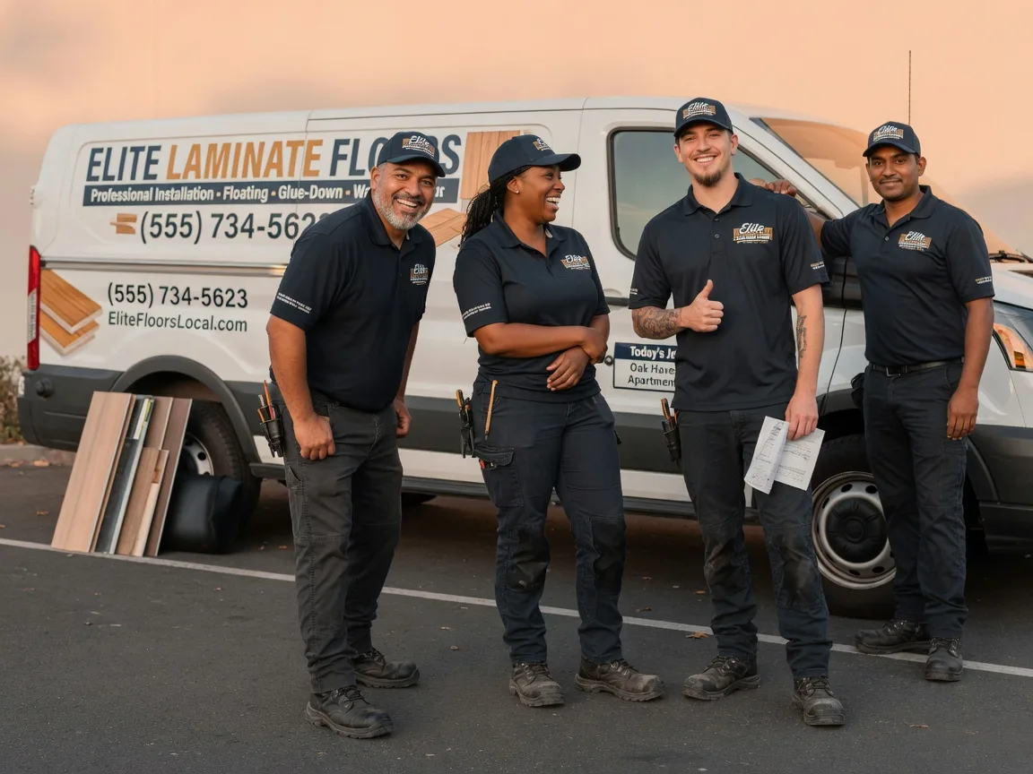 Laminate flooring installation company in Denton, GA